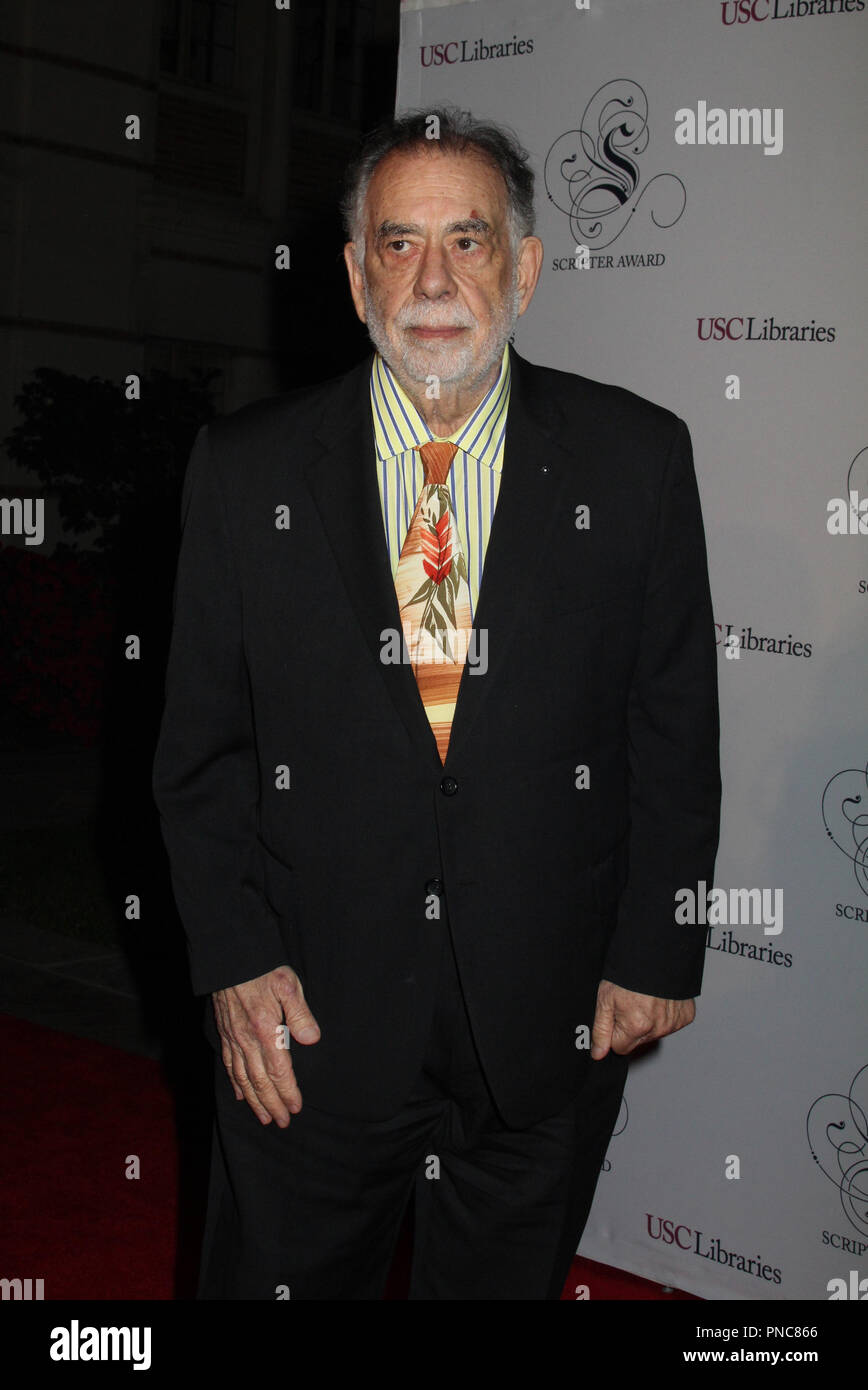 Francis Ford Coppola  02/10/2018 The USC Libraries 30th Annual Scripter Awards held at The Edward L. Doheny Jr. Memorial Library University of Southern California in Los Angeles, CA Photo by Izumi Hasegawa / HNW / PictureLux Stock Photo