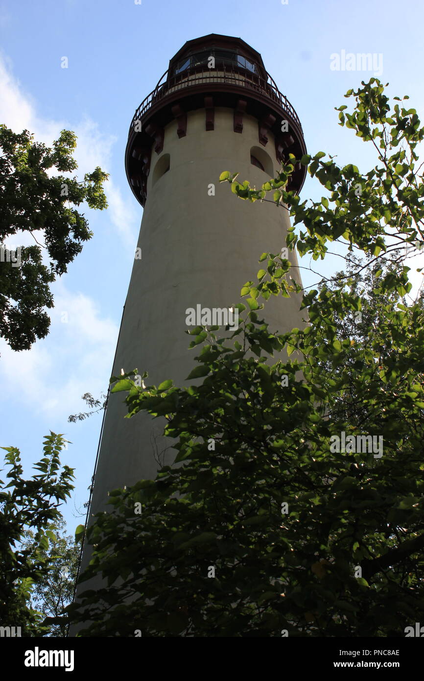 Grosse pointe lighthouse and evanston historical society buildings