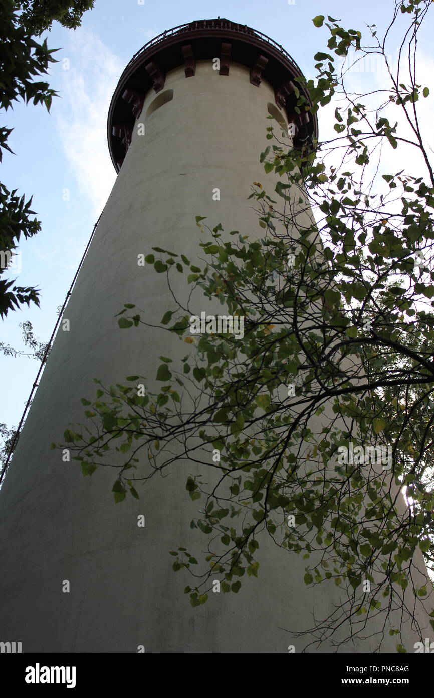 Grosse Pointe Lighthouse and Evanston Historical Society buildings