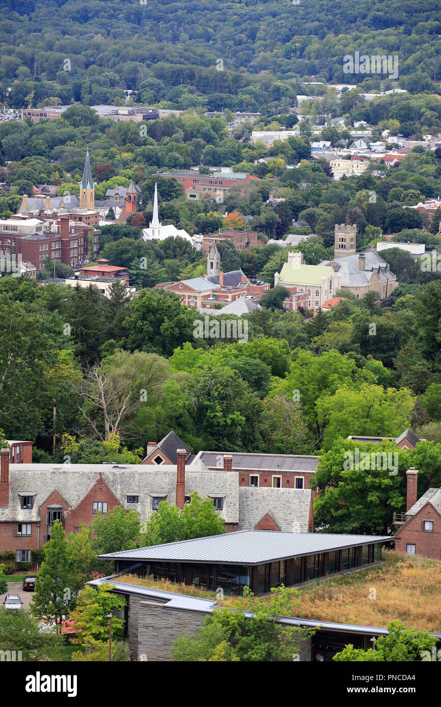 the-view-of-town-of-ithaca-new-york-usa-stock-photo-alamy