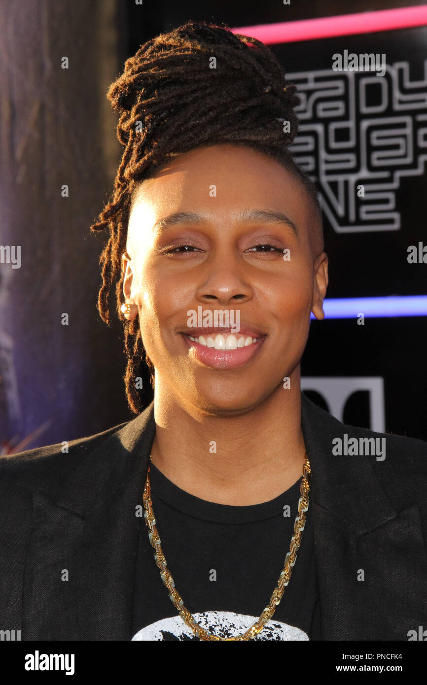Lena Waithe at the World Premiere of Warner Bros' 'Ready Player One' held at the Dolby Theater in Hollywood, CA, March 26, 2018. Photo by Joseph Martinez / PictureLux Stock Photo