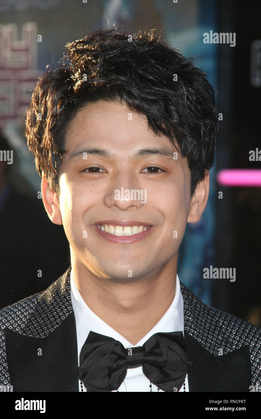 Win Morisaki 03/26/2018 The Los Angeles premiere of "Ready Player One" held  at the Dolby Theatre in Los Angeles, CA Photo by Izumi Hasegawa / HNW /  PictureLux Stock Photo - Alamy