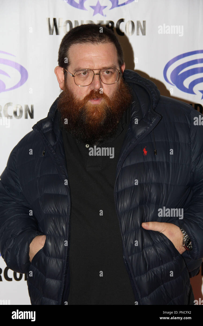 Nick Frost Promoting Amc S Into The Badlands At Day 2 Of Wondercon Anaheim 2018 Held At The Anaheim Convention Center In Anaheim Ca March 23 2018 Photo By Richard Chavez Picturelux Stock Photo Alamy