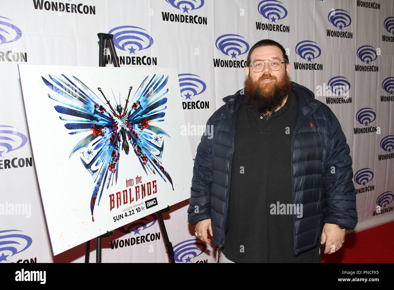 Nick Frost Promoting Amc S Into The Badlands At Day 2 Of Wondercon Anaheim 2018 Held At The Anaheim Convention Center In Anaheim Ca March 23 2018 Photo By Richard Chavez Picturelux Stock Photo Alamy