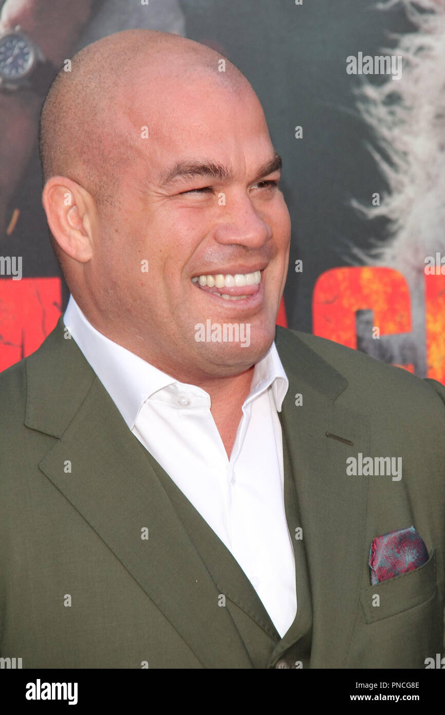 Tito Ortiz at the Premiere of Warner Bros' 'Rampage' held at the Microsoft Theater in Los Angeles, CA, April 4, 2018. Photo by Joseph Martinez / PictureLux Stock Photo