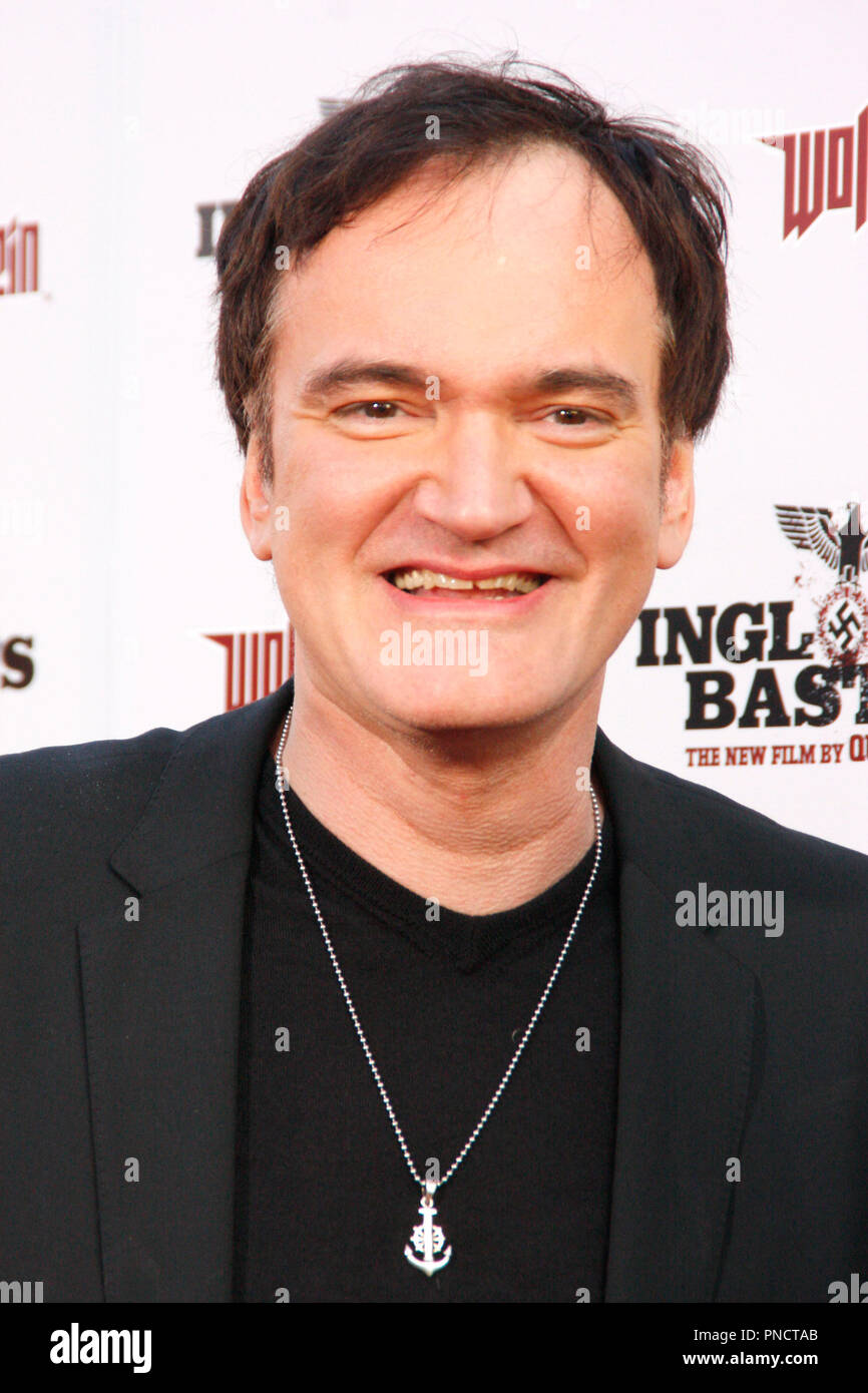 Quentin Tarantino at the Los Angeles Premiere of INGLORIOUS BASTERDS