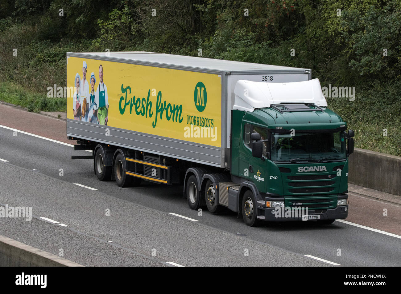 Morrisons lorry hires stock photography and images Alamy
