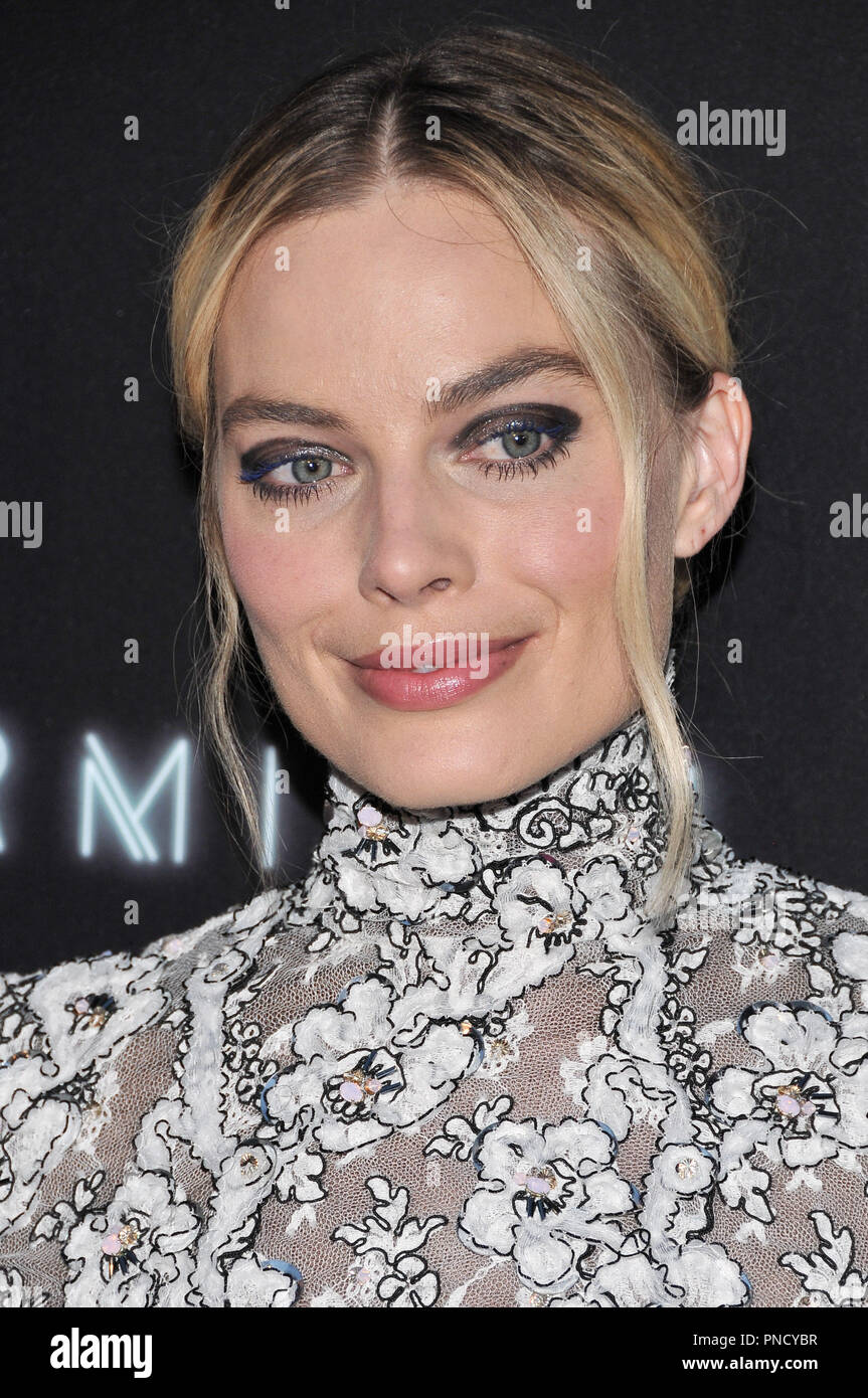 Margot Robbie at the "Terminal" Premiere held at the ArcLight Hollywood