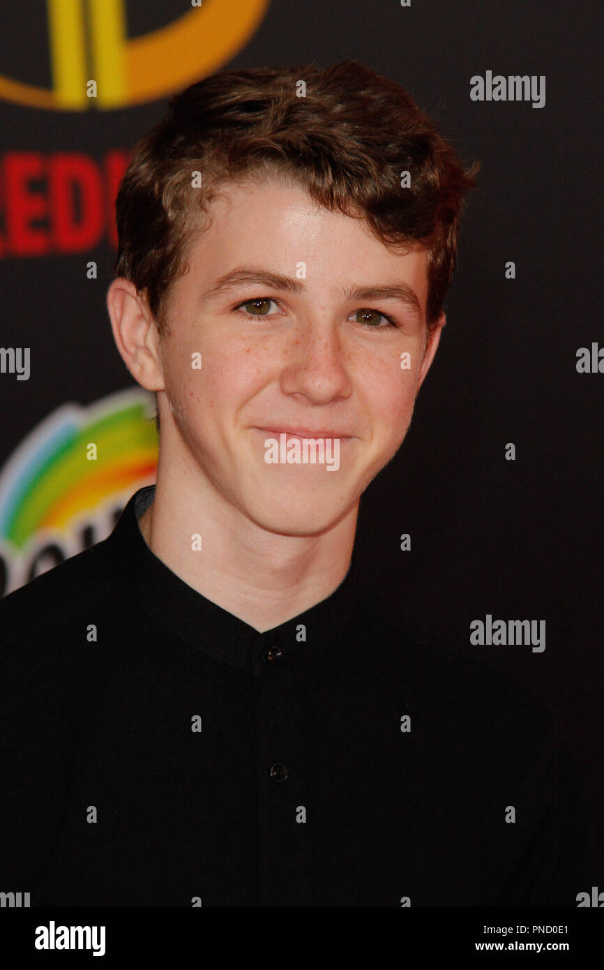 Ethan Wacker at the World Premiere of Disney/Pixars' "Incredibles 2