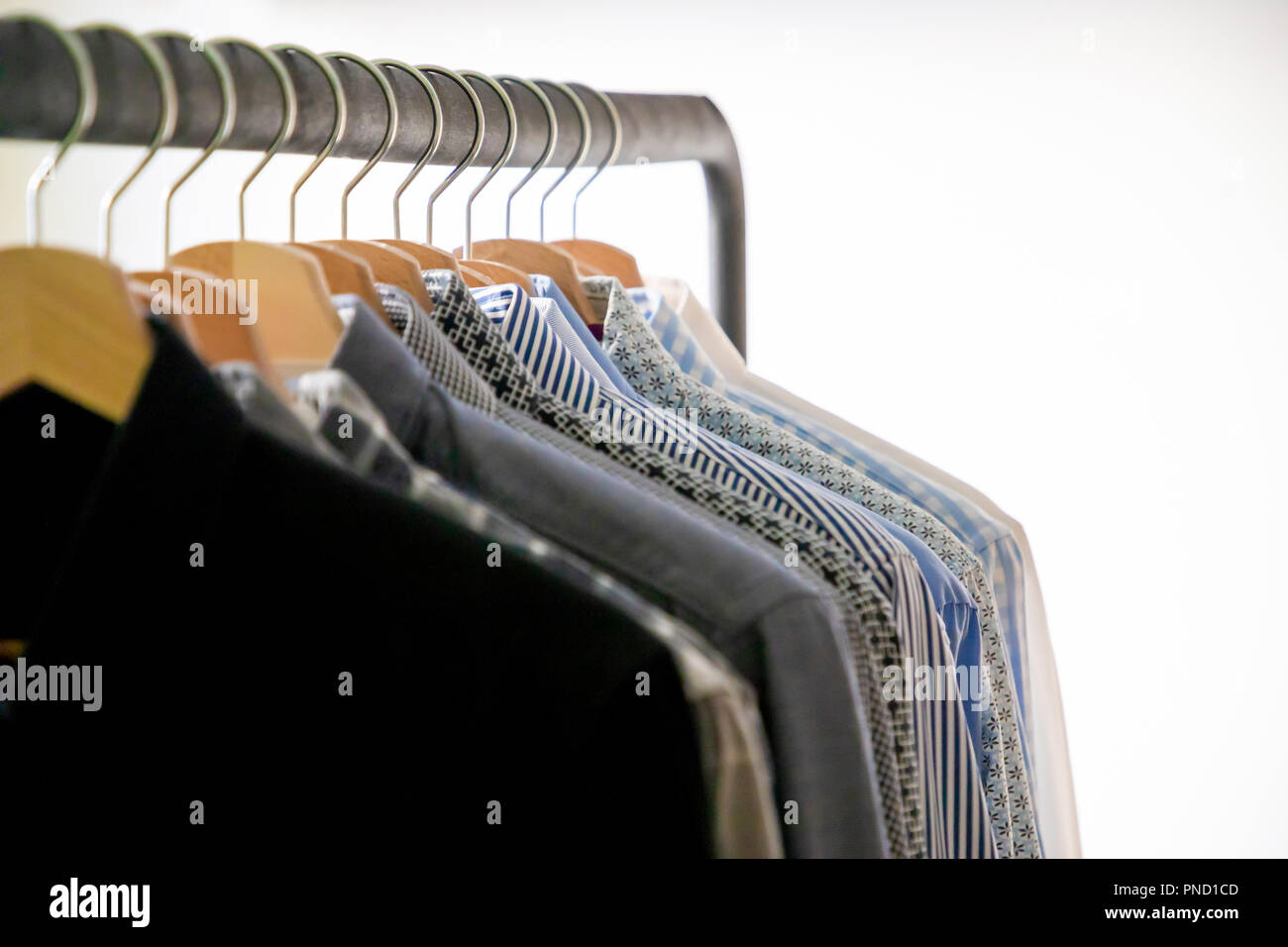Mens Shirts Hanger High Resolution Stock Photography and Images Alamy