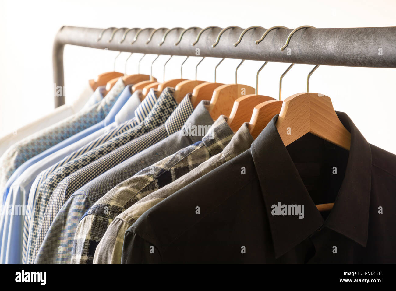 Mens shirts hanger hires stock photography and images Alamy