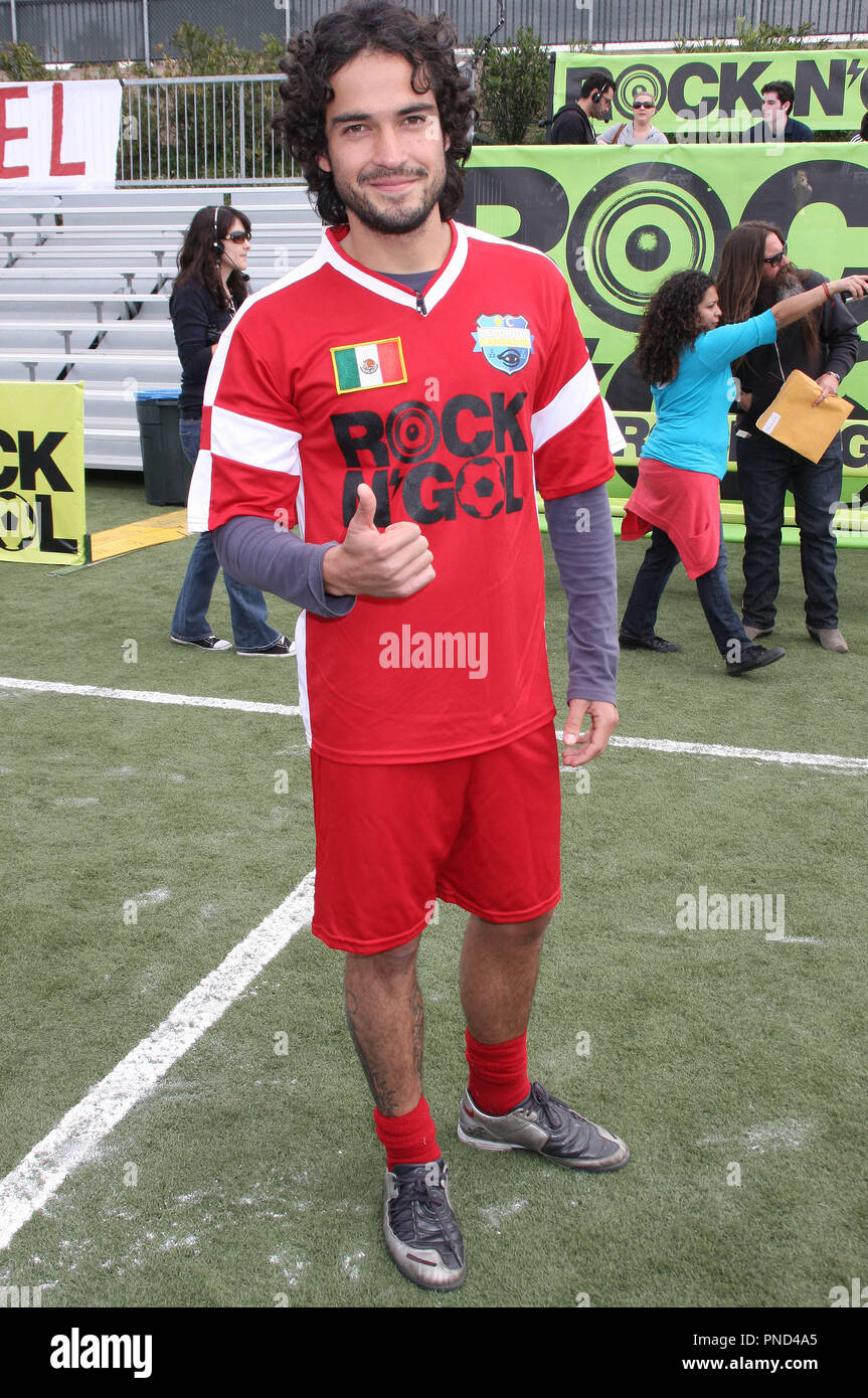 Alfonso Poncho Herrera of Rebelde at the MTV Tr3s Rock N' Gol TV special  taping held at the Home Depot Center in Carson, CA on Wednesday, March 31,  2010. ROCK N' GOL