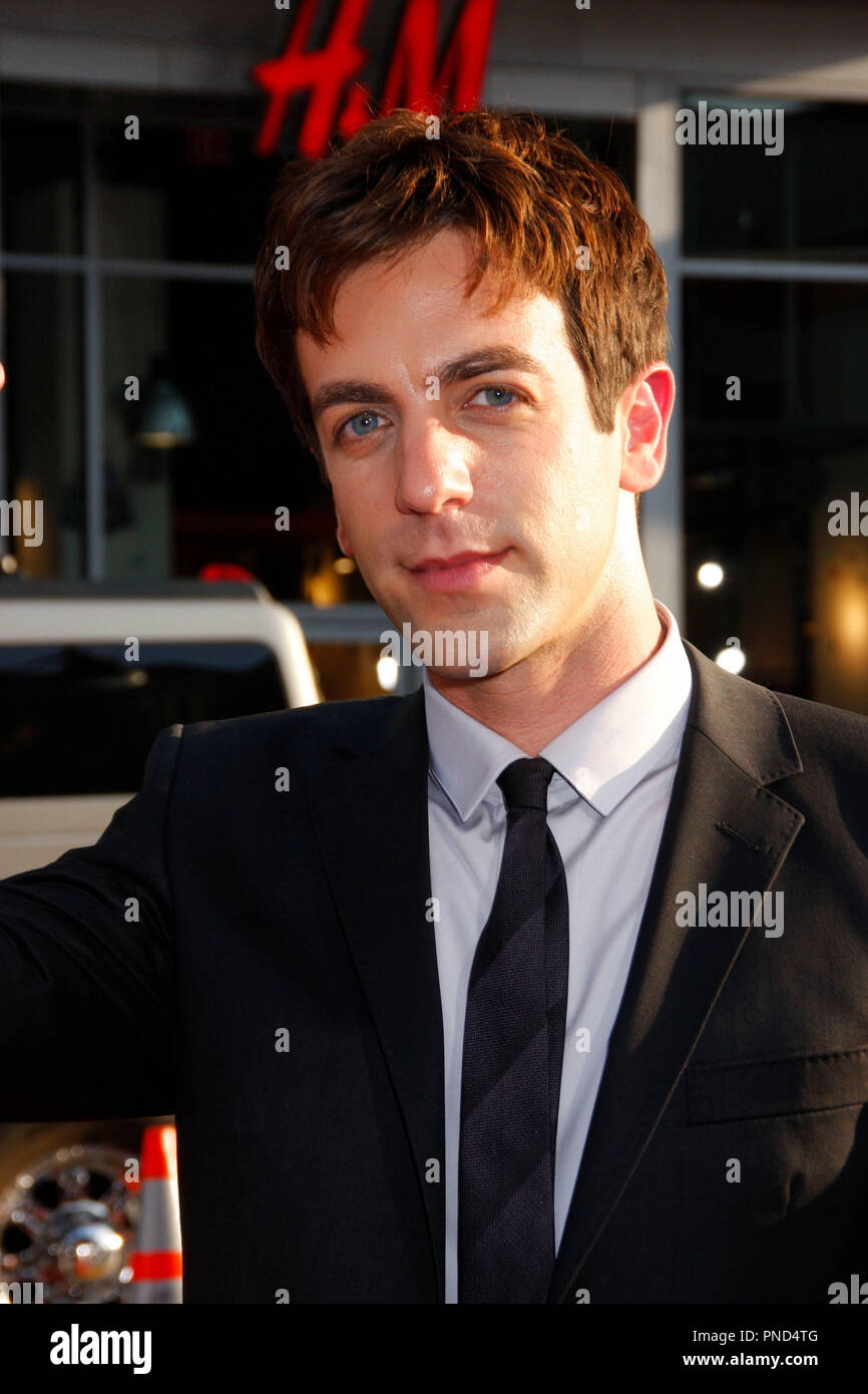 BJ Novak at the Los Angeles Premiere of INGLORIOUS BASTERDS held at the