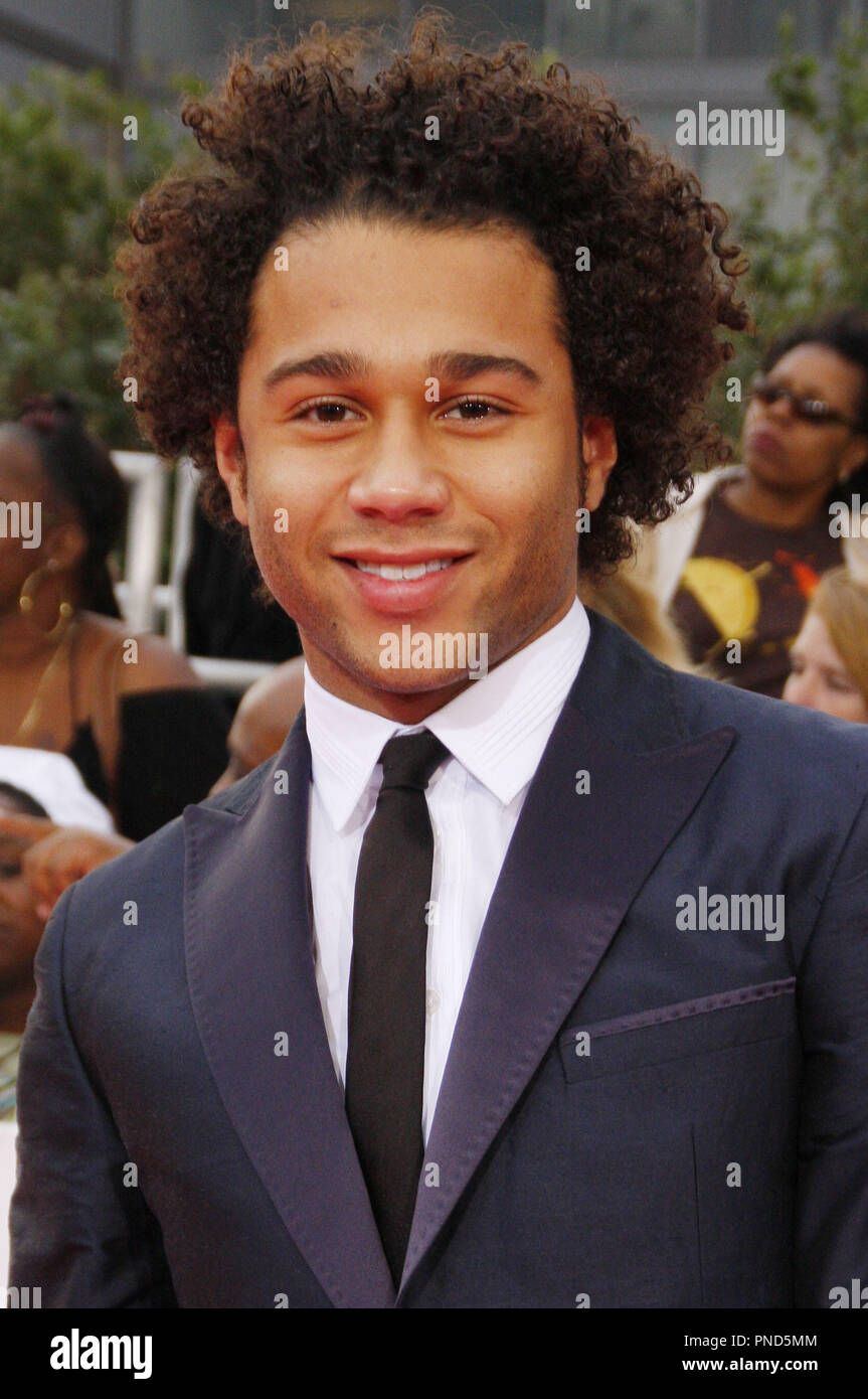 Corbin Bleu arriving at the Los Angeles Premiere of Michael Jackson's "This  Is It" held at the NOKIA Theatre in Los Angeles, CA. The event took place  on Tuesday, October 27, 2009.
