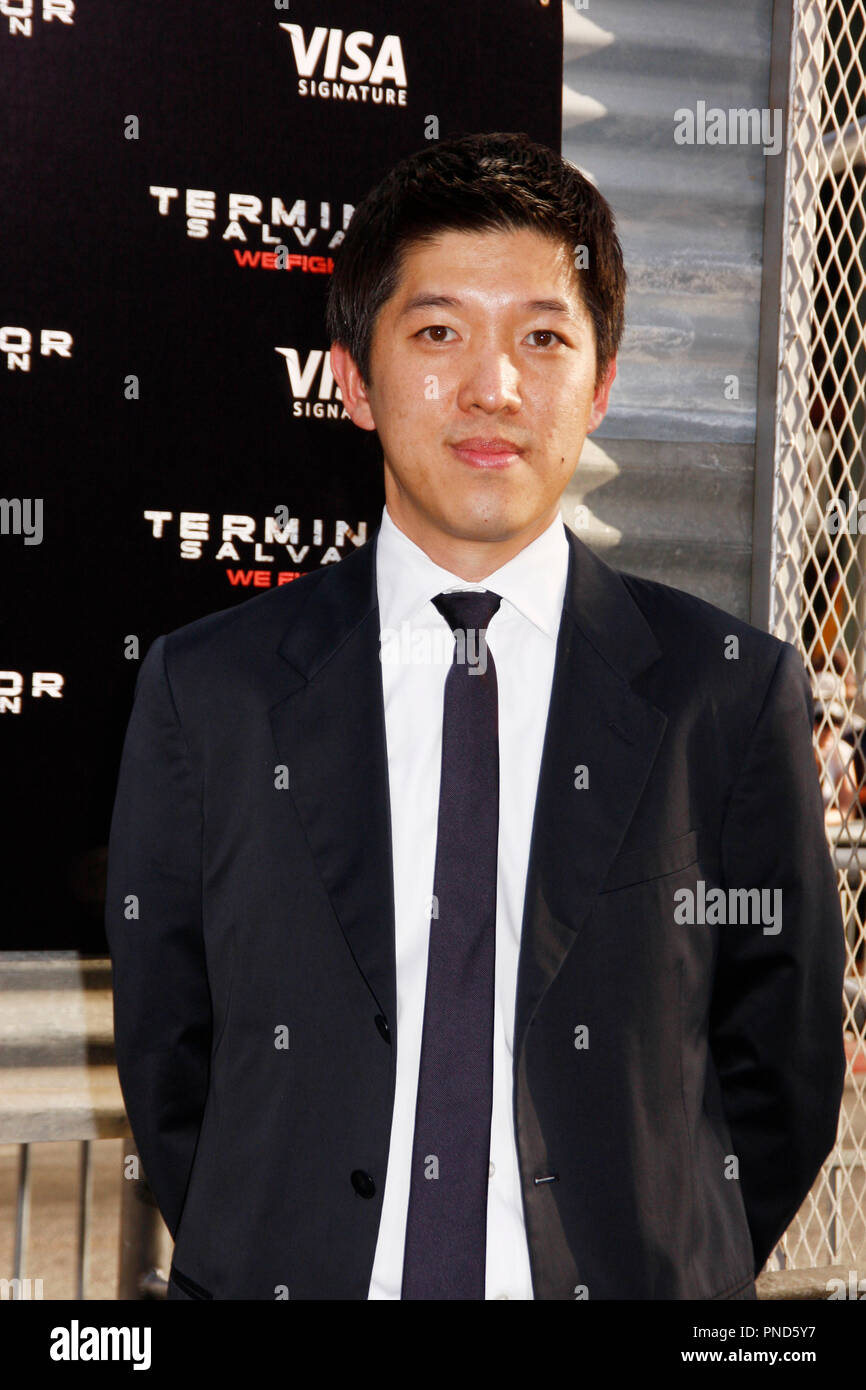 Dan Lin at the Los Angeles Premiere of TERMINATOR SALVATION held at the Grauman's Chinese Theatre in Hollywood, CA. The event took place on Thursday, May 14, 2009. Photo by Pedro Ulayan Pacific Rim Photo Press. File Reference # Dan Lin 05142009 02PLX   For Editorial Use Only -  All Rights Reserved Stock Photo