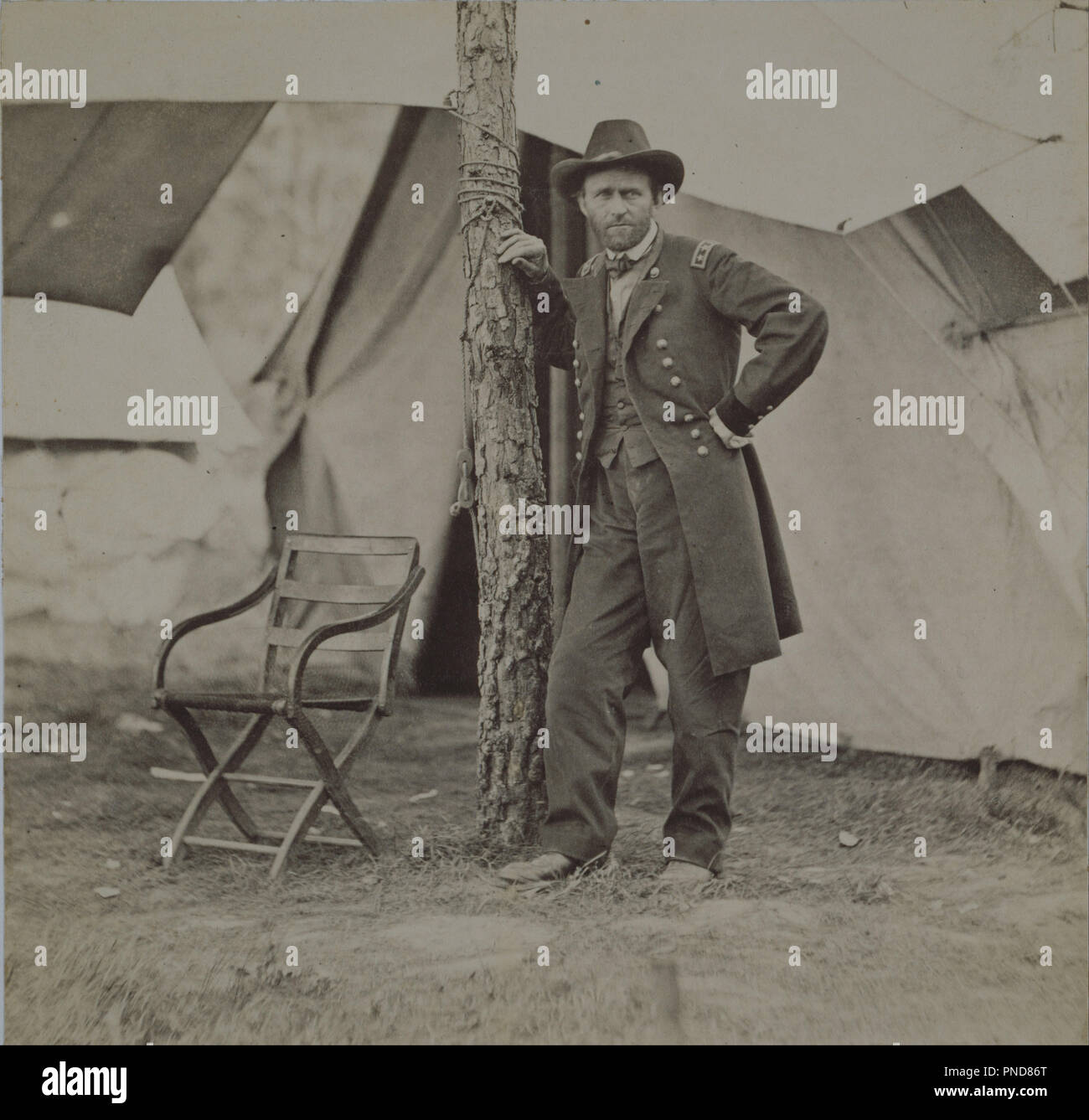 Ulysses S. Grant. Date/Period: 1864. Photograph. Albumen print 