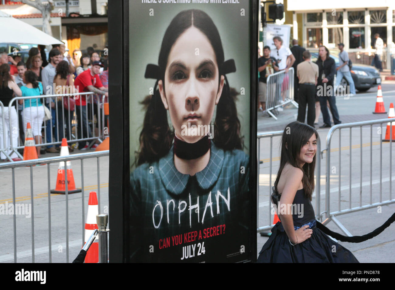 Isabelle Fuhrman at the Los Angeles Premiere of Orphan held at the Manns Village Theater in Westwood, CA. on Tuesday July 21, 2009. File Reference # IsabellleFurman01 72109 RCRAC  For Editorial Use Only -  All Rights Reserved Stock Photo