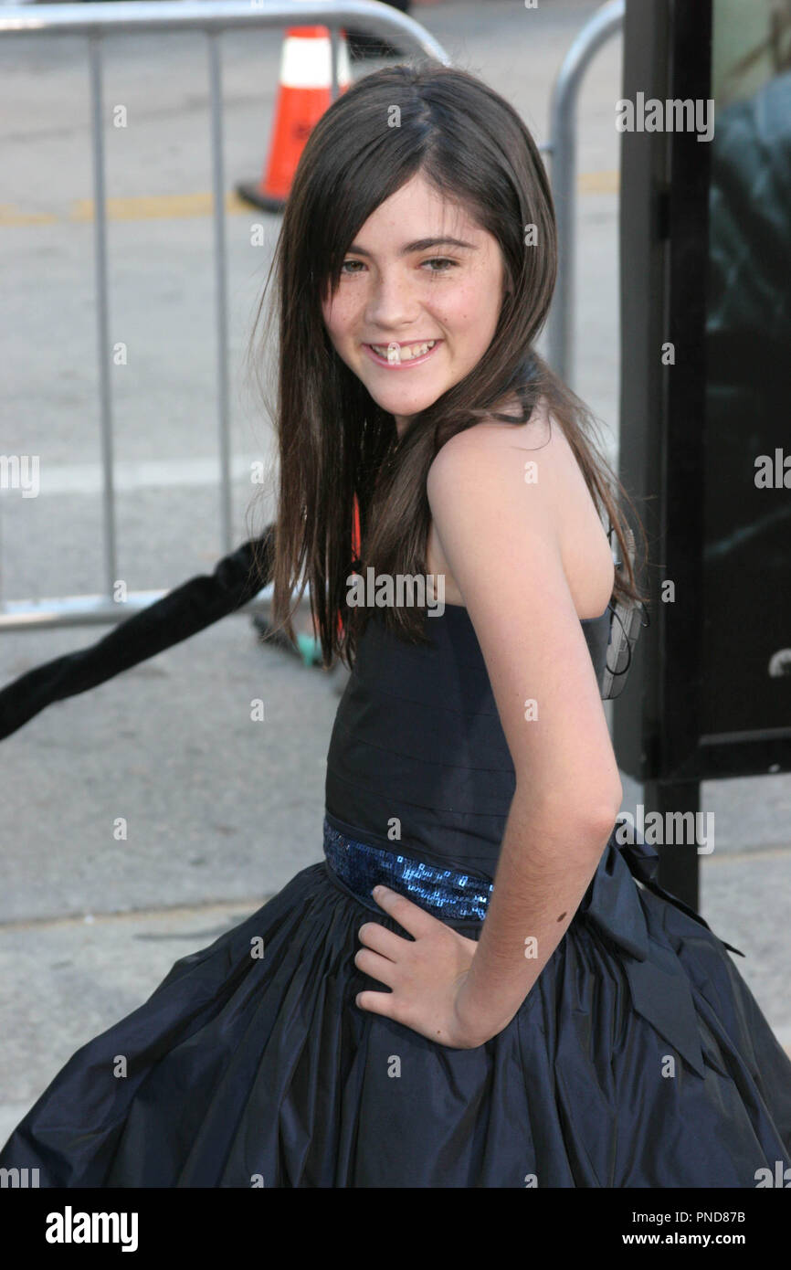 Isabelle Fuhrman at the Los Angeles Premiere of Orphan held at the Manns Village Theater in Westwood, CA. on Tuesday July 21, 2009. File Reference # IsabellleFurman02 72109 RCRAC  For Editorial Use Only -  All Rights Reserved Stock Photo