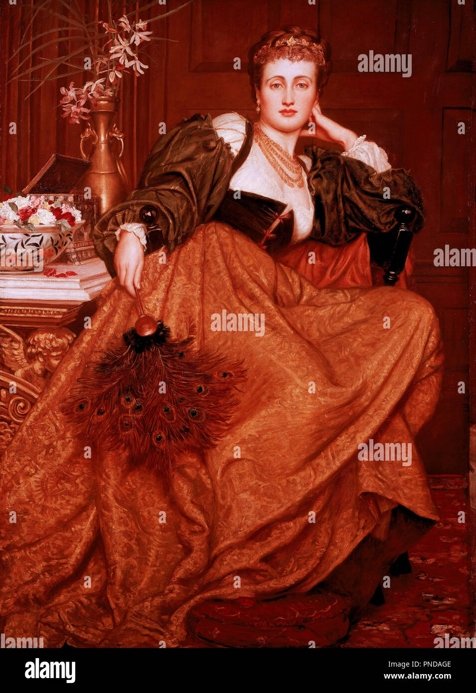 Leonora of Mantua. Date/Period 1873. Painting. Oil on canvas. Height