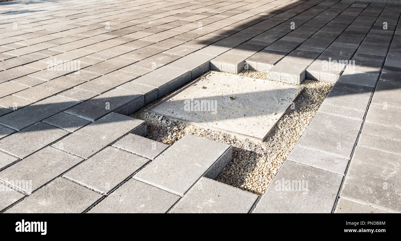 laying slabs on concrete