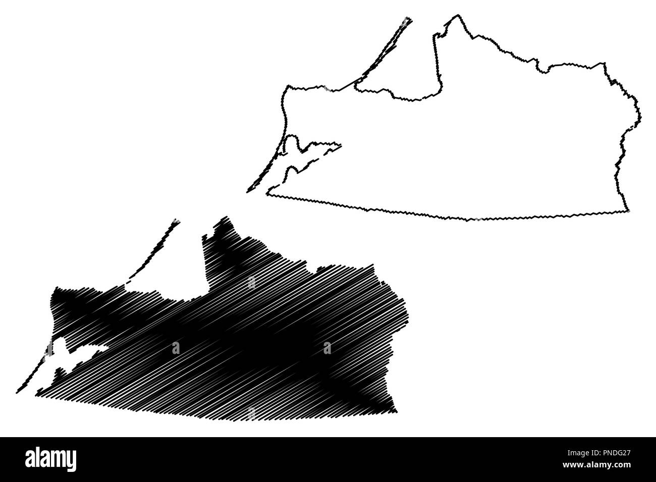 Kaliningrad Oblast Russia Subjects Of The Russian Federation Oblasts Of Russia Map Vector