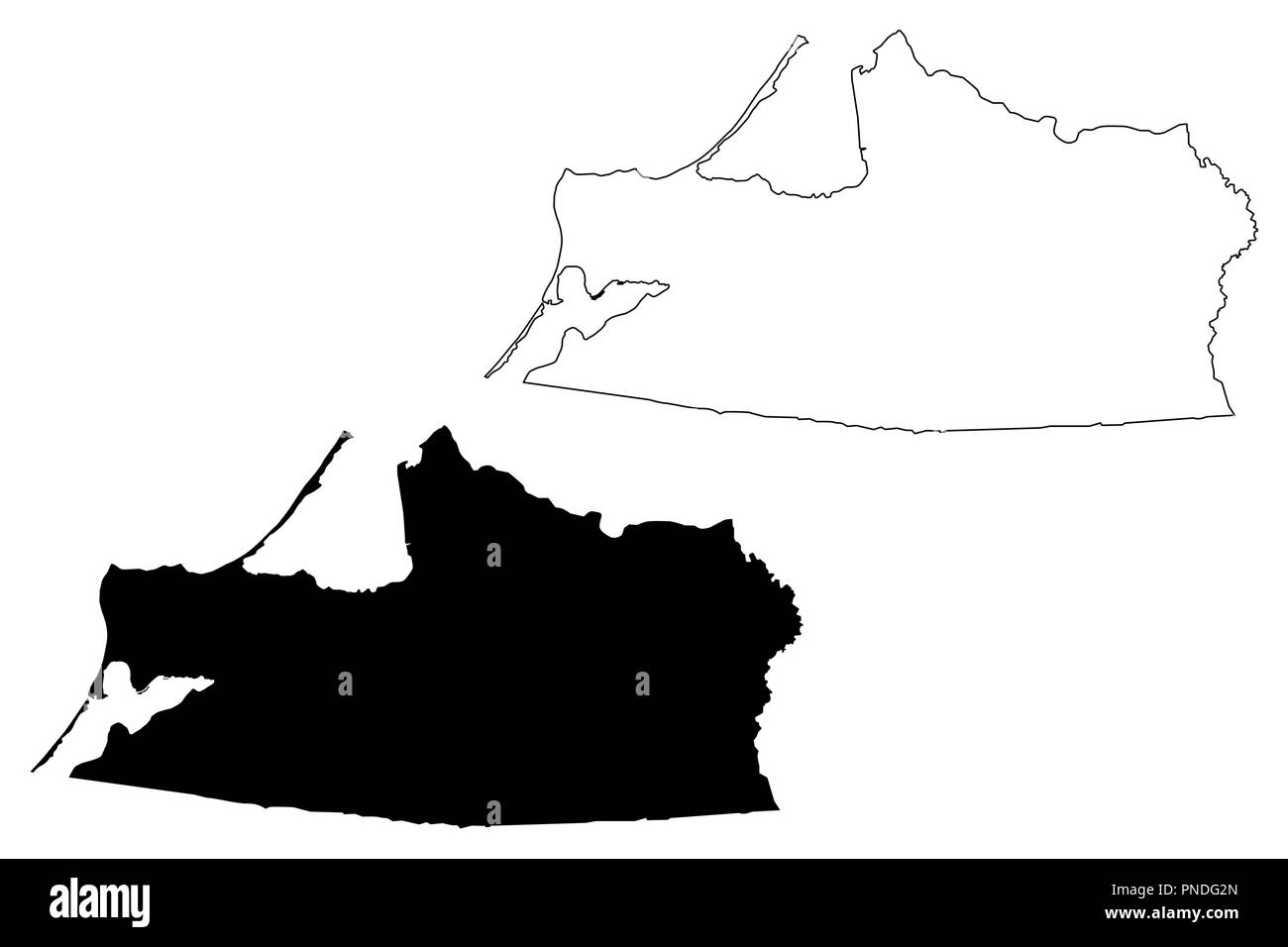 Vector map Kaliningrad PDF Russia