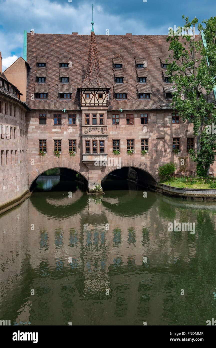 Hospital of the Holy Spirit in Nuremberg, Germany Stock Photo Alamy