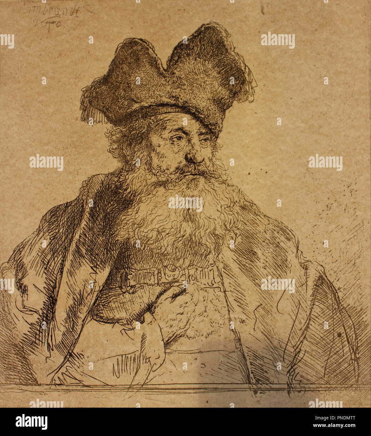 Rembrandt Portrait Old Man Beard High Resolution Stock Photography and ...