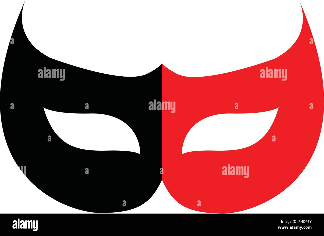 Halloween cartoon mask Stock Vector Image & Art Alamy