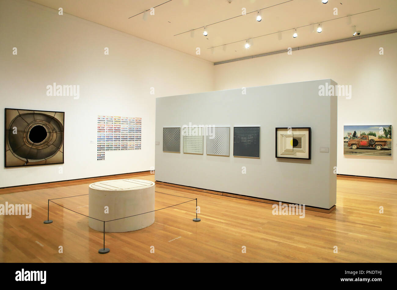 Gallery in Herbert F.Johnson Museum of Art.Cornell University.Ithaca