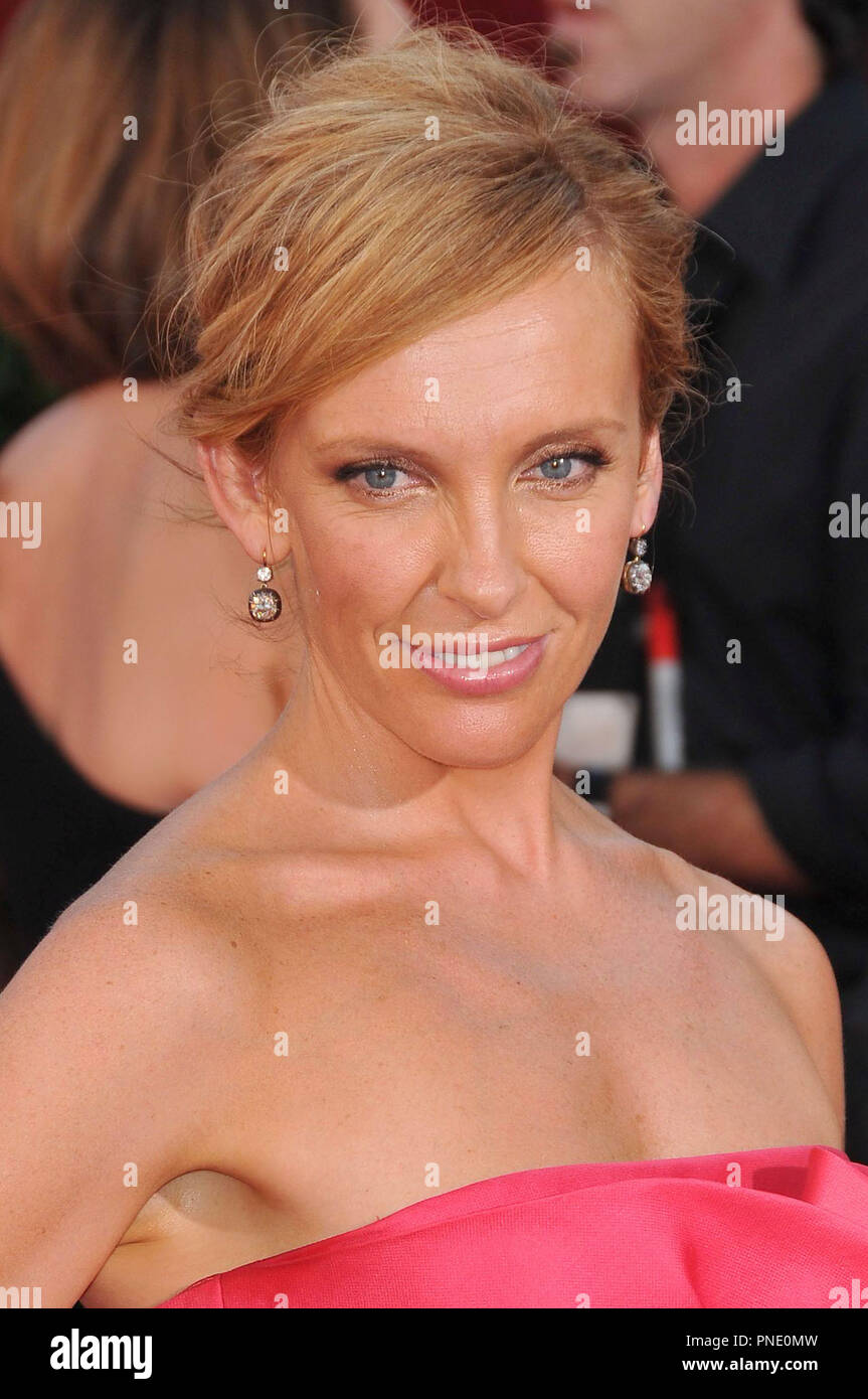 Toni Collette at the 61st Annual Primetime Emmy Awards - Arrivals held at the Nokia Theater in Los Angeles, CA on Sunday, September 20, 2009. Photo by: PRPP / PictureLux  File Reference # Toni Collette 92009 1PRPP  For Editorial Use Only -  All Rights Reserved Stock Photo