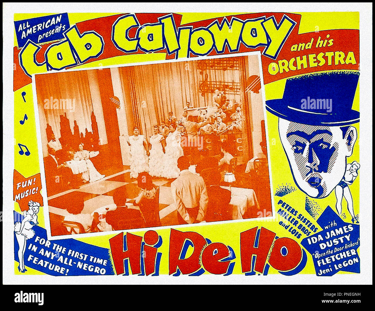 Ida James Hi-De-Ho Movie POSTER 27 x 40 LICENSED NEW ! B Cab Calloway