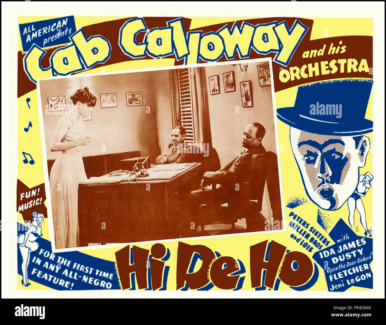 Ida James Hi-De-Ho Movie POSTER 27 x 40 LICENSED NEW ! B Cab Calloway