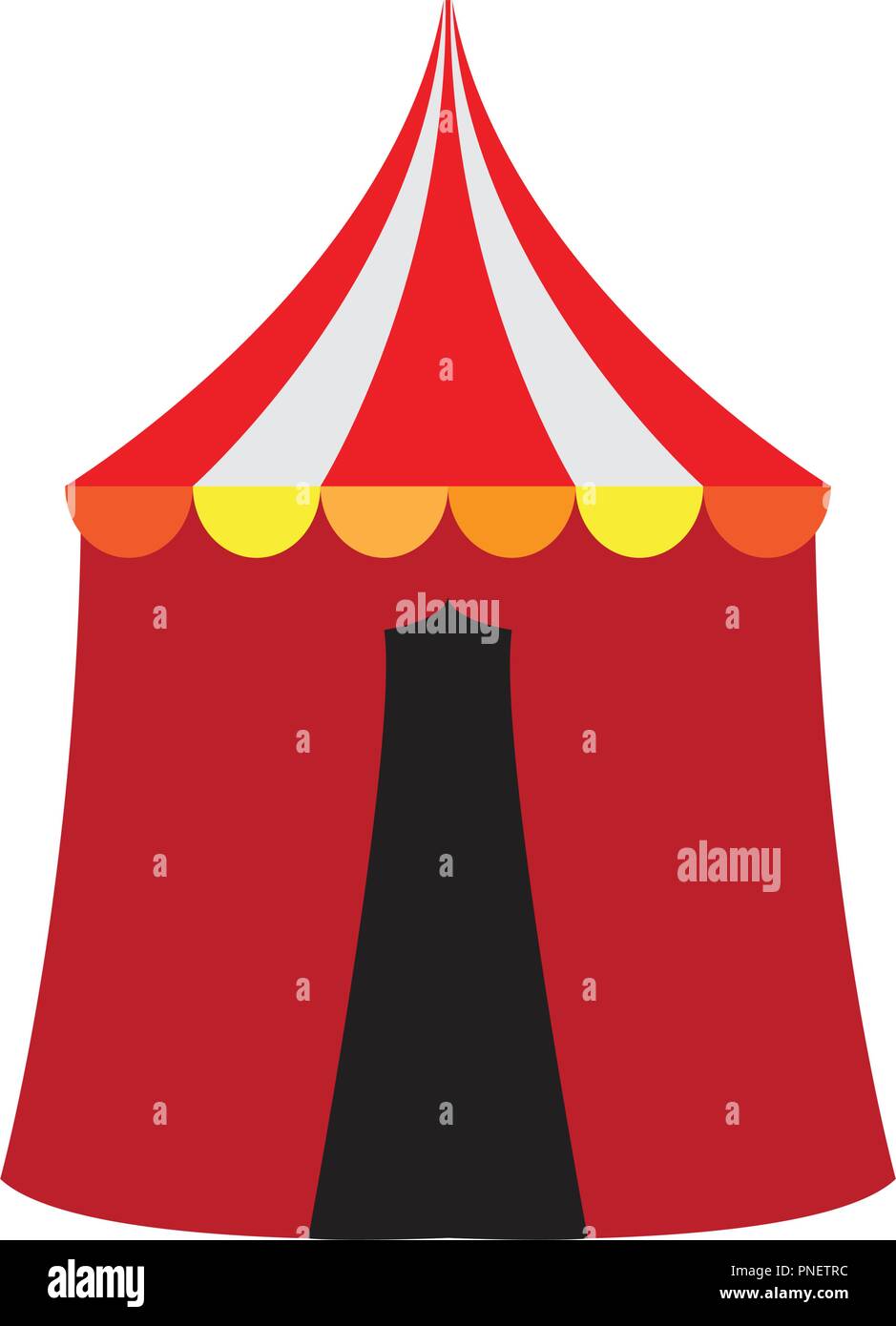 Isolated carnival tent Stock Vector Image & Art - Alamy