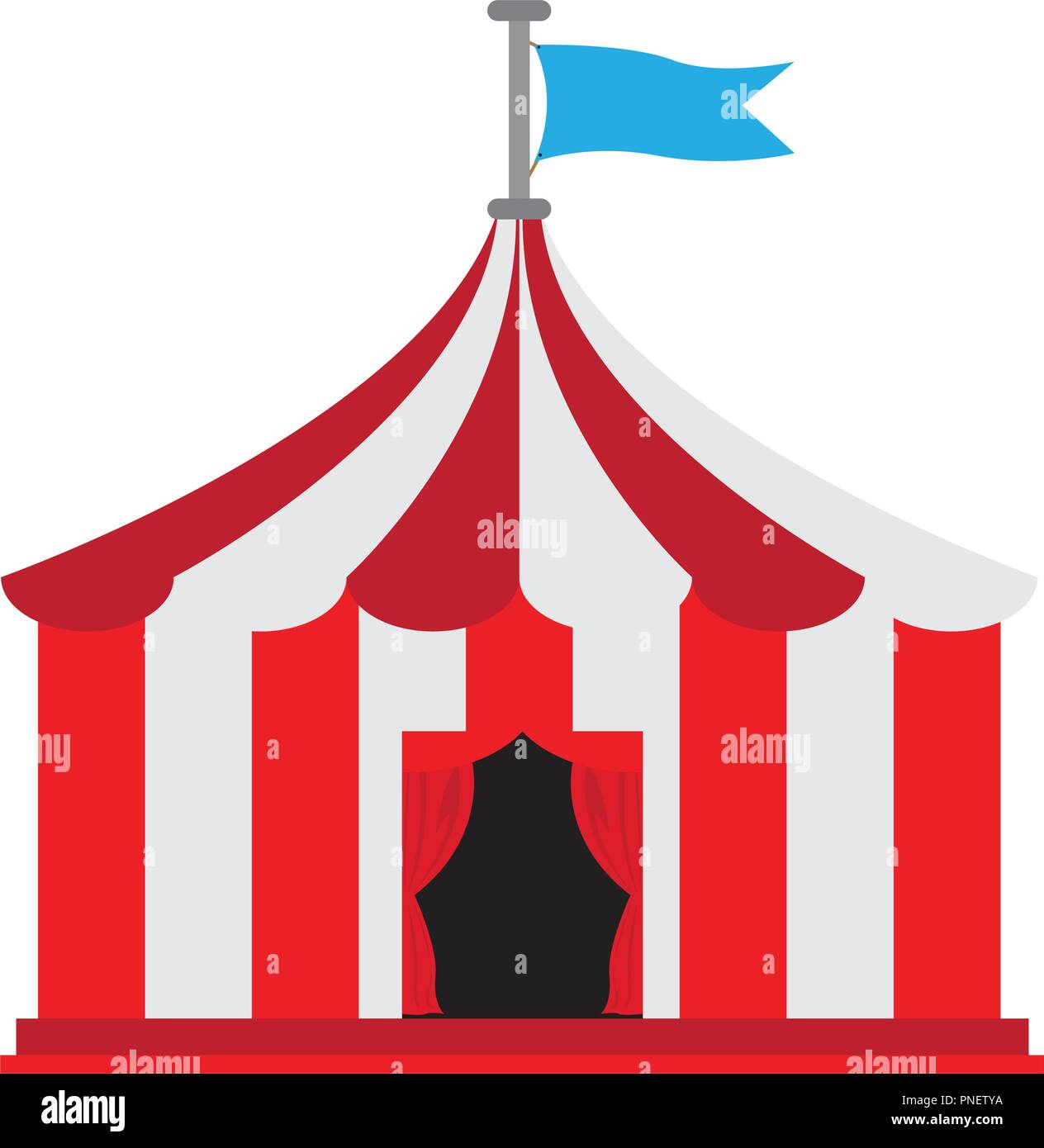 Isolated carnival tent Stock Vector Image & Art - Alamy