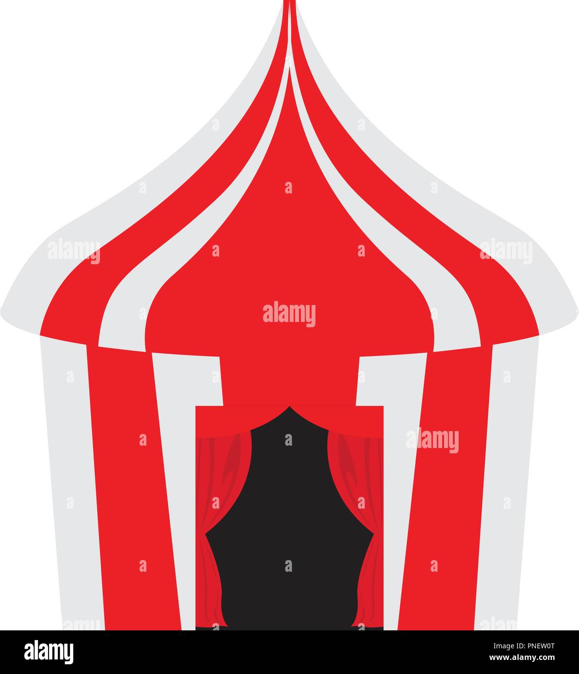 Isolated carnival tent Stock Vector Image & Art - Alamy
