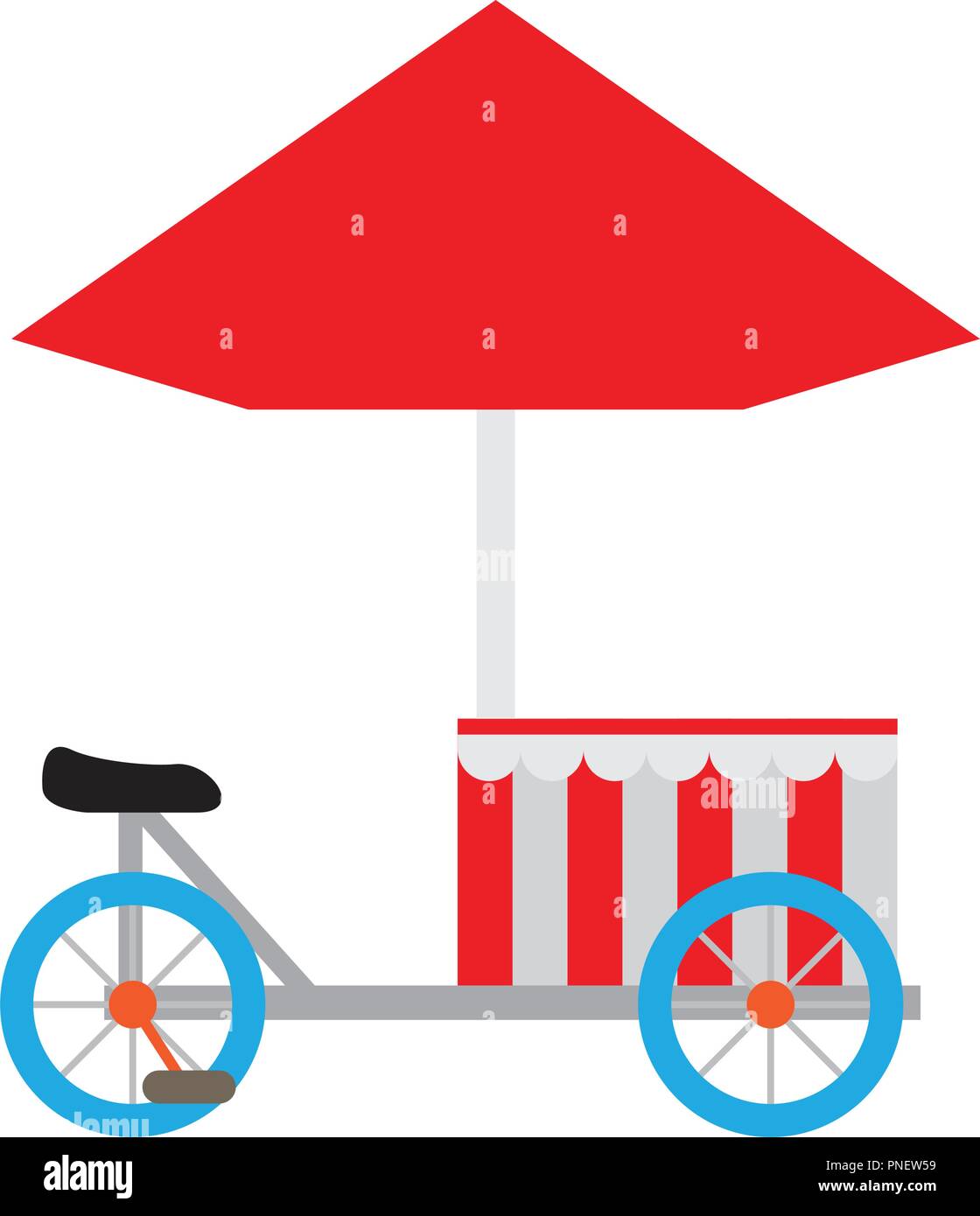 Isolated carnival mobile tent Stock Vector Image & Art - Alamy