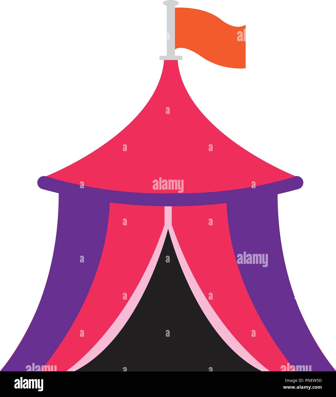 Isolated carnival tent Stock Vector Image & Art - Alamy