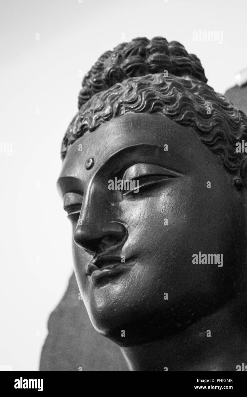 Lord Buddha Black And White Stock Photos Images Alamy