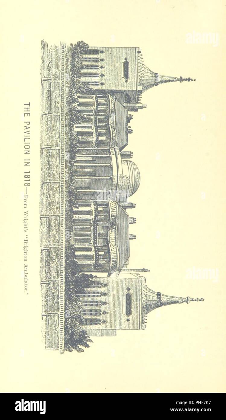 Image  from page 100 of '[The Brighton Pavilion and its royal associations. To which is added a Guide to that portion of the edifice open to the public. [With plates.]]' . Stock Photo