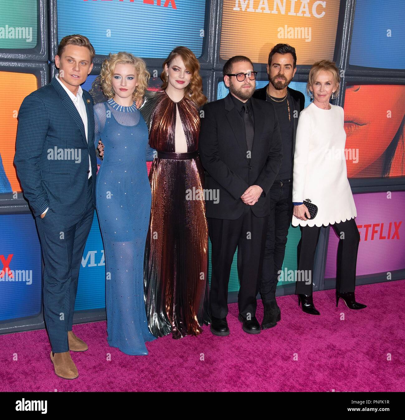 New York, NY, USA. 20th Sep, 2018. Billy Magnussen, Julia Garner, Emma(01)