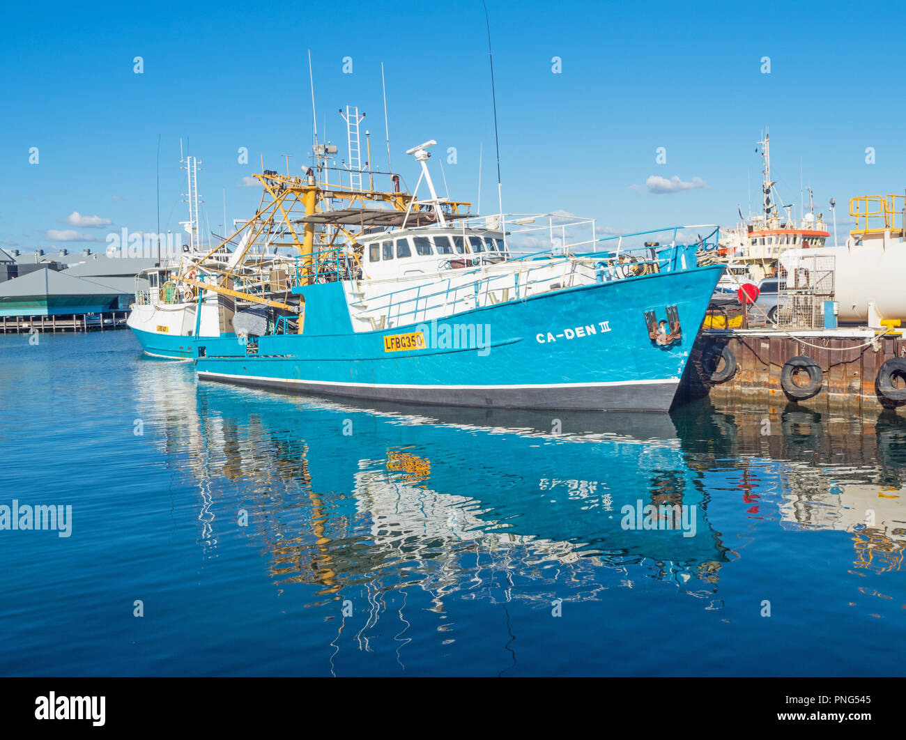 Fremantle fishing boat harbour hi-res stock photography and images - Alamy
