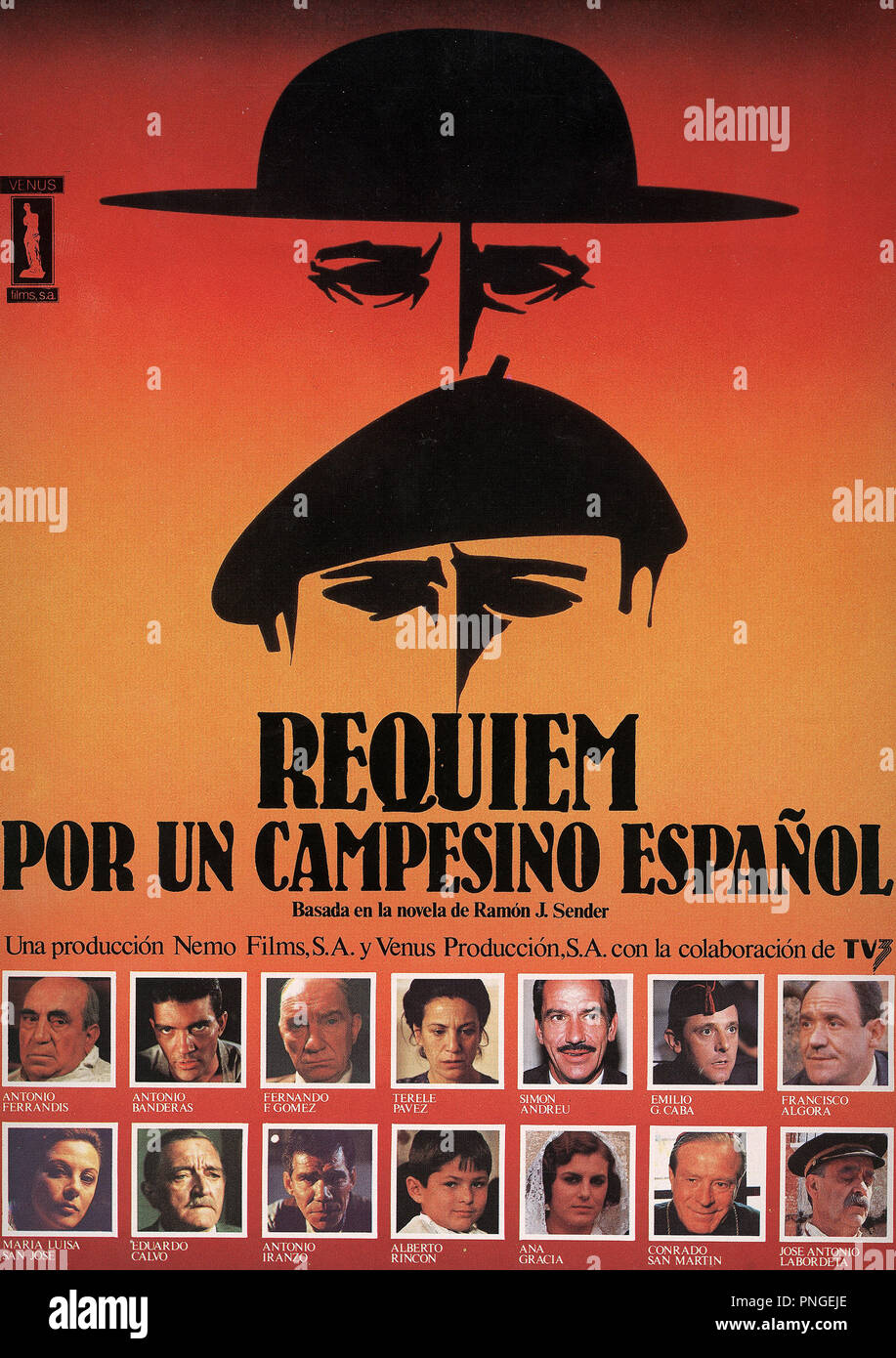 Original film title: REQUIEM POR UN CAMPESINO ESPAÑOL. English title: REQUIEM  POR UN CAMPESINO ESPAÑOL. Year: 1985. Director: FRANCESC BETRIU Stock Photo  - Alamy