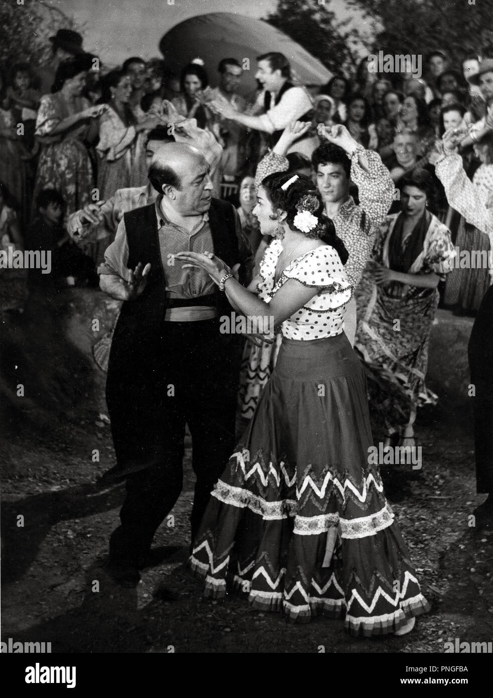 Original film title LA NIÑA DE LA VENTA. English title THE GIRL AT