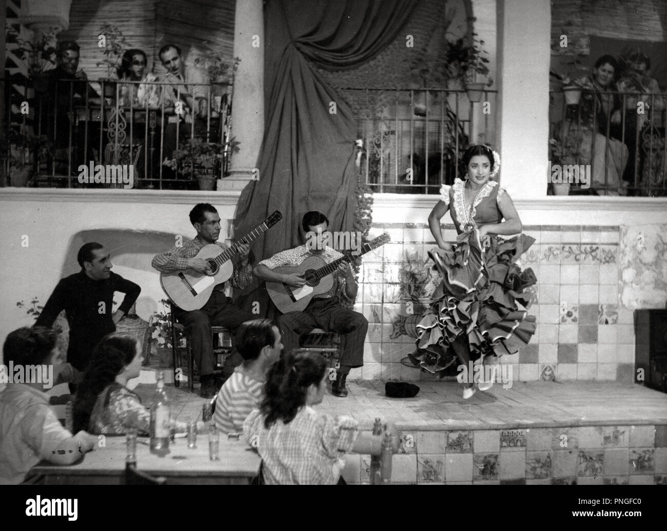 Original film title LA NIÑA DE LA VENTA. English title THE GIRL AT