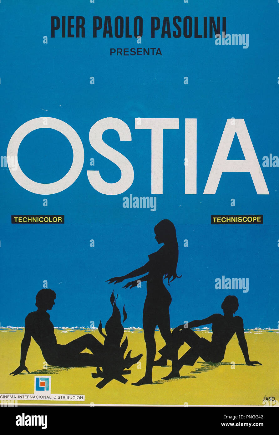 Original film title: OSTIA. English title: OSTIA. Year: 1970. Director: SERGIO CITTI. Stock Photo