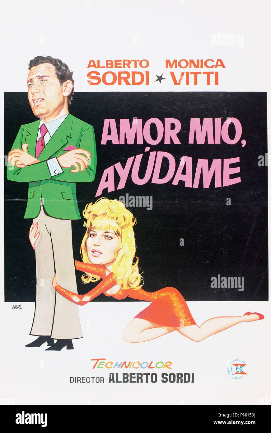 Original film title: AMORE MIO AIUTAMI. English title: HELP ME MY LOVE. Year: 1969. Director: ALBERTO SORDI. Credit: DOCUMENTO FILMS / Album Stock Photo