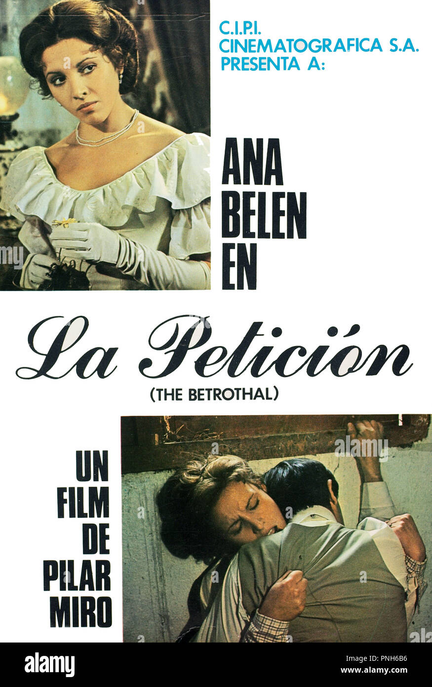 Original film title: LA PETICION. English title: THE REQUEST. Year: 1976. Director: PILAR MIRO. Credit: CIPI / Album Stock Photo