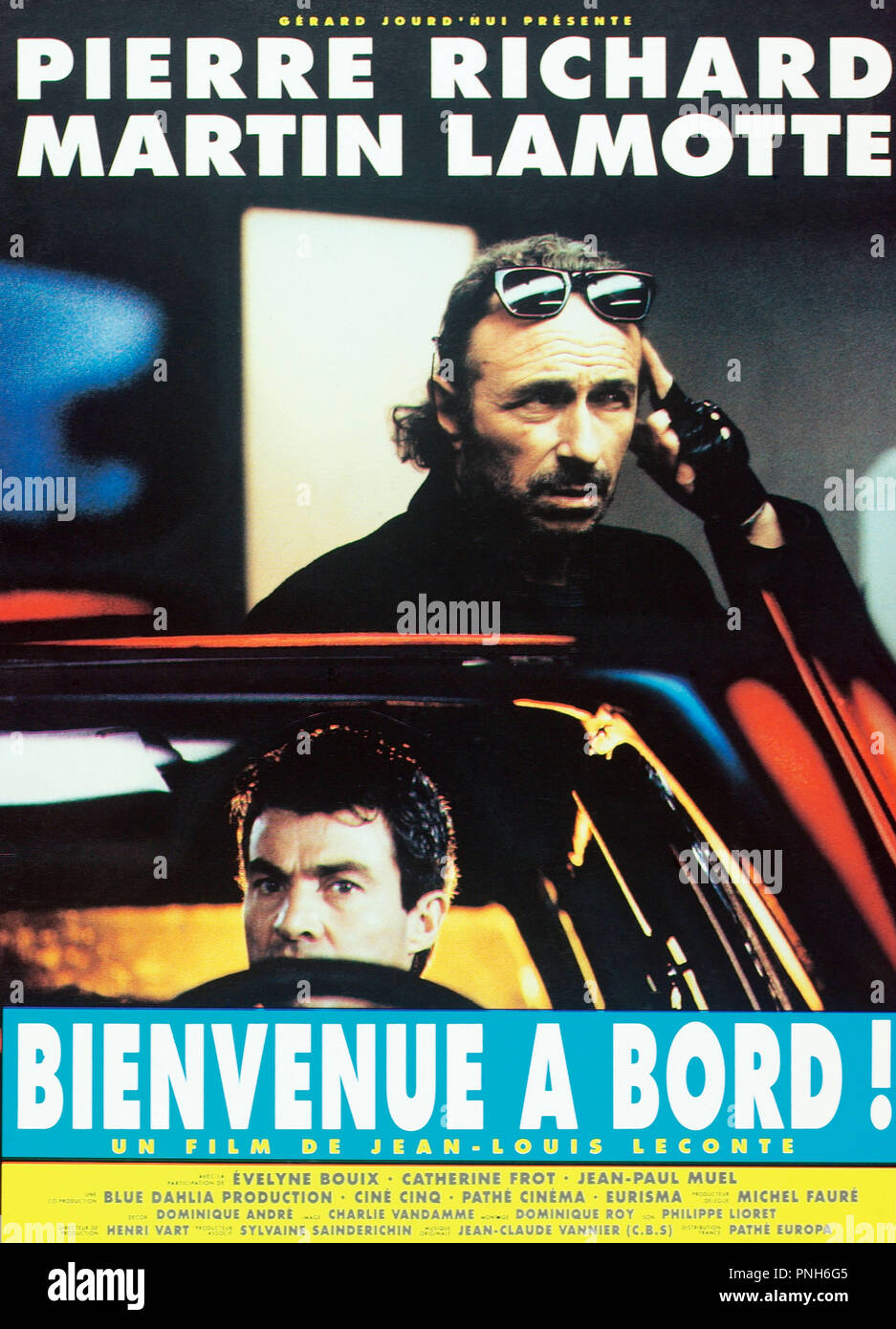 Original film title: BIENVENUE À BORD!. English title: BIENVENUE À BORD!.  Year: 1990. Director: JEAN-LOUIS LECONTE Stock Photo - Alamy
