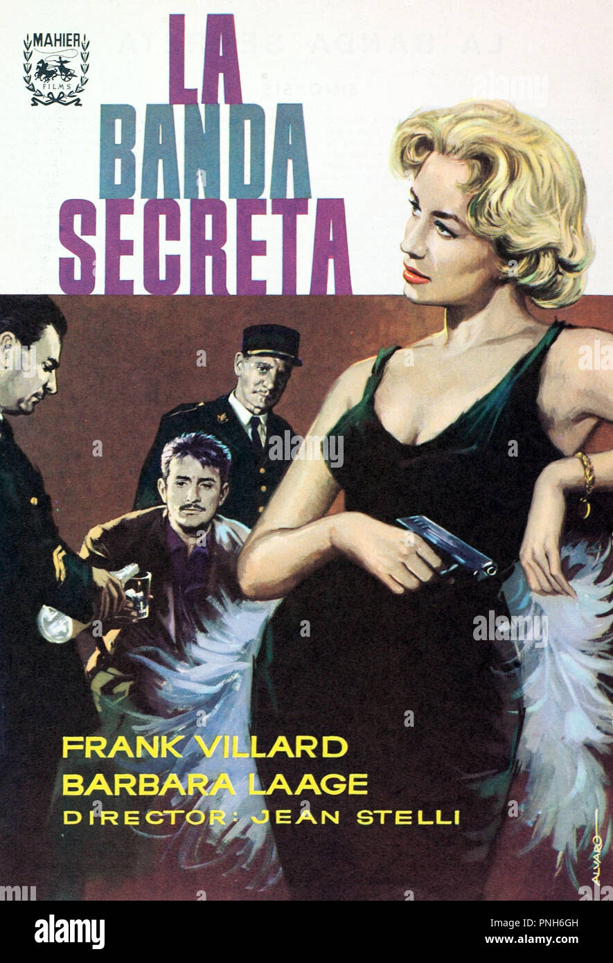 Original Film Title Deuxieme Bureau Contre Inconnu English Title Whereabouts Unknown Year 1957 Director Jean Stelli Stock Photo Alamy